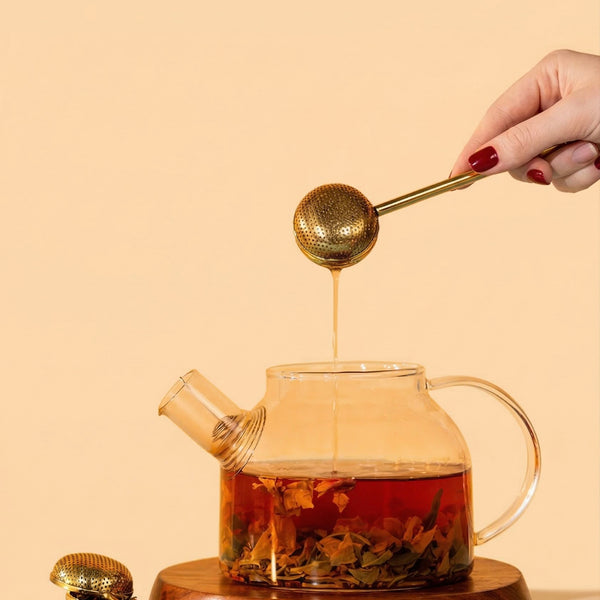 Infuseur à thé en  laiton